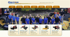Desktop Screenshot of premierequipllc.com